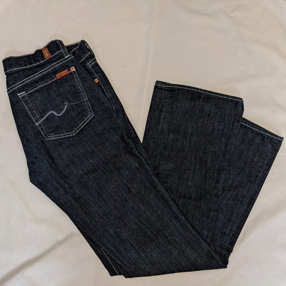 7 for All Mankind Dark Wash Bootcut Jean
